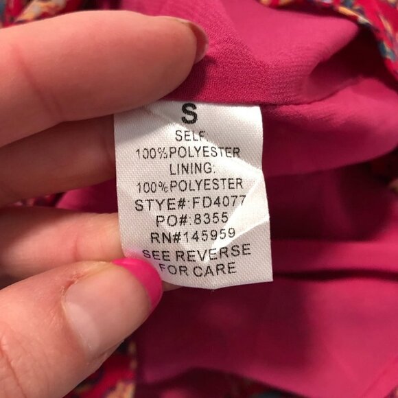 ISO size medium Dress Forum Floral Tiered Ruffle Mini Dress - Picture 9 of 13